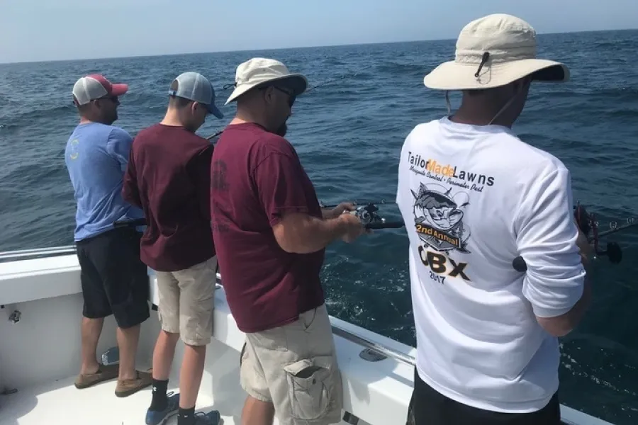 Tailor Made Team fishing